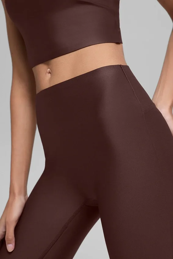 High-Waist Airlift Legging - Brownstone