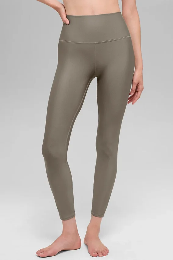 High-Waist Airlift Legging - Cacao clair