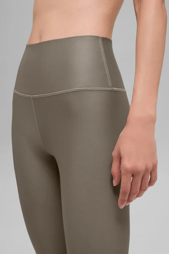 High-Waist Airlift Legging - Cacao clair