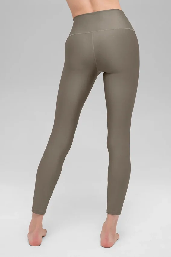 High-Waist Airlift Legging - Cacao clair
