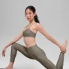 High-Waist Airlift Legging - Cacao clair