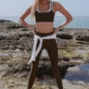High-Waist Airlift Legging - Espresso