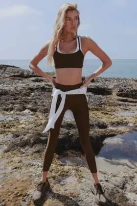 High-Waist Airlift Legging - Espresso