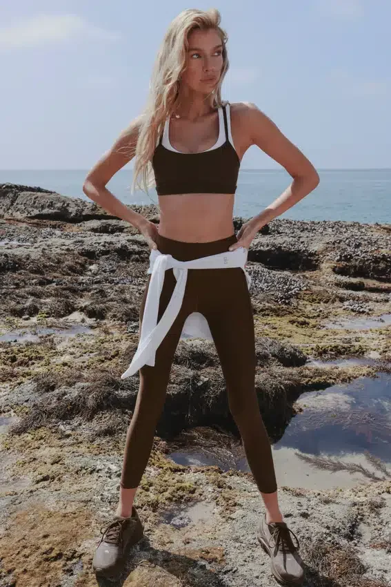 High-Waist Airlift Legging - Espresso