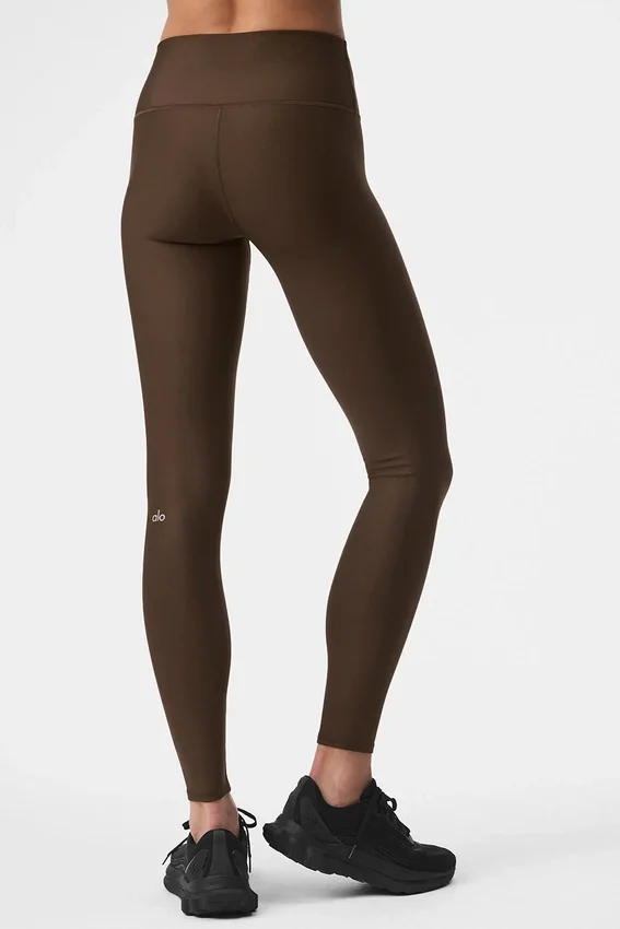 High-Waist Airlift Legging - Espresso