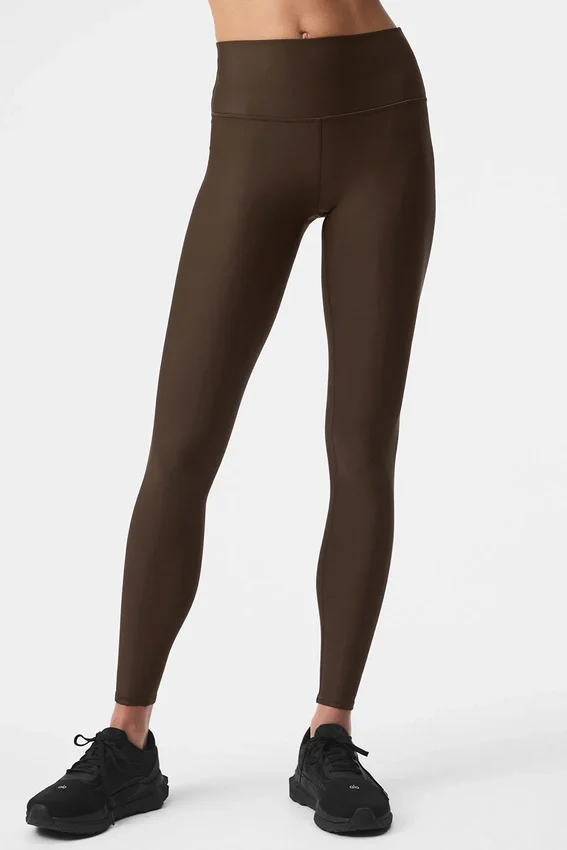 High-Waist Airlift Legging - Espresso