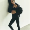 High-Waist Airlift Legging - Noir