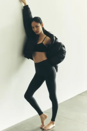 High-Waist Airlift Legging - Noir