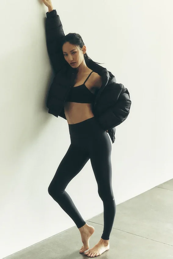 High-Waist Airlift Legging - Noir