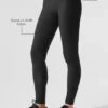 High-Waist Airlift Legging - Noir