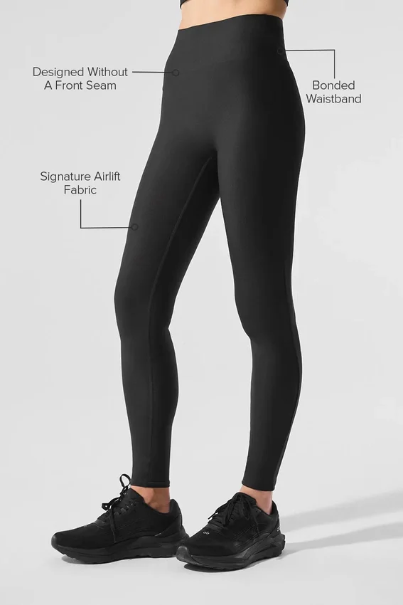 High-Waist Airlift Legging - Noir