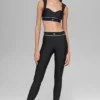 High-Waist Airlift Legging - Noir/Blanc