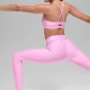 High-Waist Airlift Legging - Rose Candy Heart