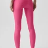 High-Waist Airlift Legging - Rose paradis