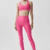 High-Waist Airlift Legging - Rose paradis