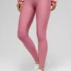 High-Waist Airlift Legging - Rose sauvage