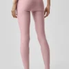 High-Waist Airlift Legging - Rose vintage/Blanc