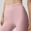 High-Waist Airlift Legging - Rose vintage/Blanc