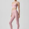 High-Waist Airlift Legging - Rose vintage/Blanc