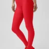 High-Waist Airlift Legging - Rouge vif
