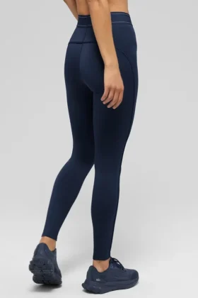 High-Waist Airlift Legging Suit Up – Bleu marine/Bleu marine