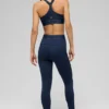 High-Waist Airlift Legging Suit Up - Bleu marine/Bleu marine