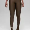 High-Waist Airlift Legging Suit Up - Espresso