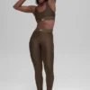 High-Waist Airlift Legging Suit Up - Espresso