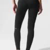 High-Waist Airlift Legging Suit Up - Noir/Blanc
