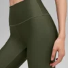 High-Waist Airlift Legging - Vert olive