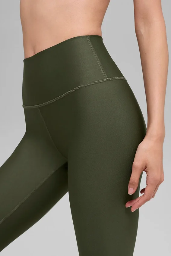 High-Waist Airlift Legging - Vert olive