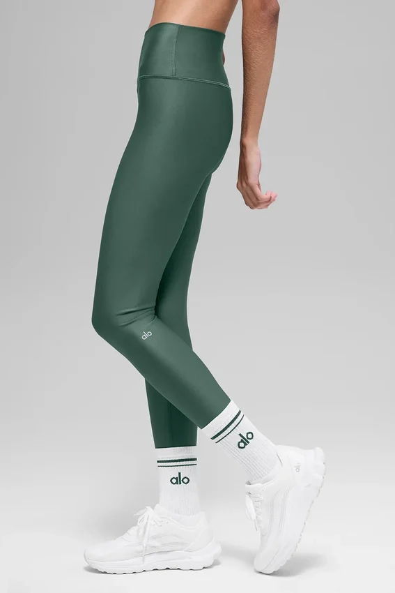 High-Waist Airlift Legging - Vert trèfle