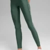 High-Waist Airlift Legging – Vert trèfle/Blanc
