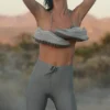 High-Waist Airlift Light Speed Legging - Gris lunaire