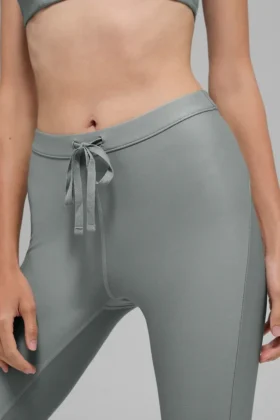 High-Waist Airlift Light Speed Legging – Gris lunaire