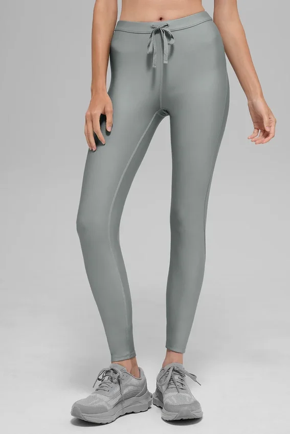 High-Waist Airlift Light Speed Legging - Gris lunaire