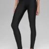 High-Waist Airlift Love Language Stirrup Legging - Noir