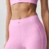 High-Waist Airlift Love Language Stirrup Legging - Rose Candy Heart