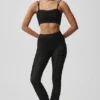 High-Waist Airlift Mesh Cherish Legging - Noir