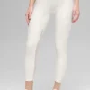 High-Waist Airlift Rebel 7/8 Legging - Ivoire