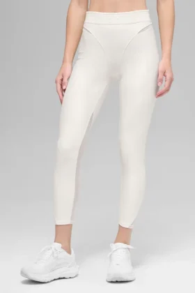 High-Waist Airlift Rebel 7/8 Legging - Ivoire