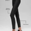 High-Waist Airlift Rebel 7/8 Legging – Noir