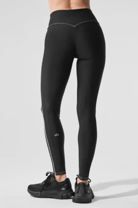 High-Waist Airlift Redefine Legging – Noir/Blanc