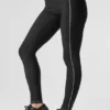 High-Waist Airlift Redefine Legging - Noir/Blanc