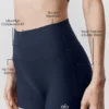 High-Waist Airlift Short 3" - Bleu marine