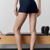 High-Waist Airlift Short 3" - Bleu marine