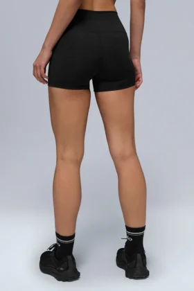 High-Waist Airlift Short – Black