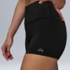 High-Waist Airlift Short - Black