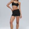 High-Waist Airlift Short - Black