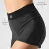 High-Waist Airlift Short – Noir